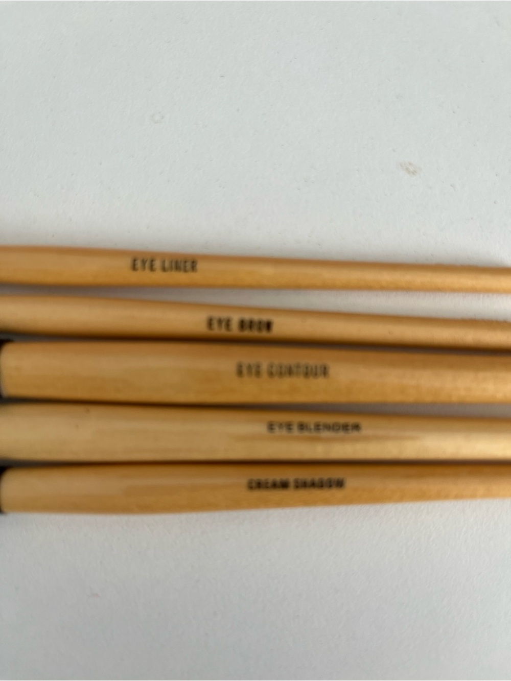 Vintage Bobbi Brown 9-Piece Makeup Brush Set + Red Zip Case (Complete) - Picture 6 of 10